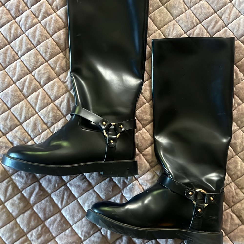 H&M biker boots
